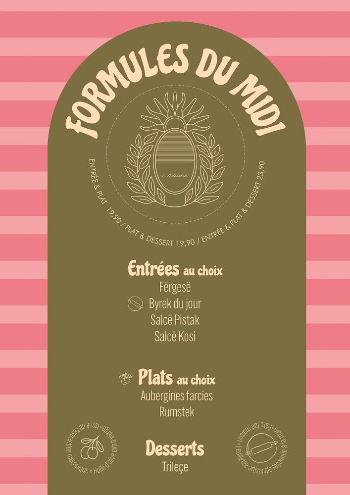 L'Adriatik - Menu Image 3